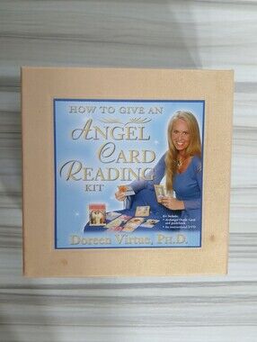 How To Give An Angel Card Reading Kit - Doreen Virtue - Cards, Guidebook & DVD